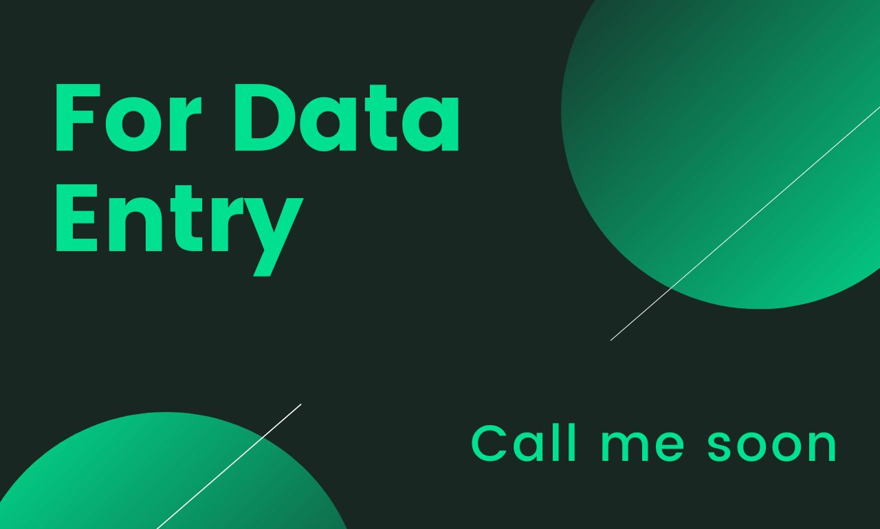 Data entry, web research, copy paste, excel data e...