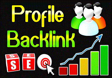 500 Profile Backlinks boost website by authority link...