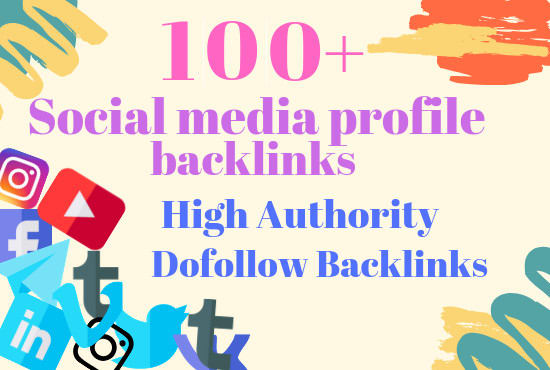 I will Do make 100 high authority social bookmark bac...