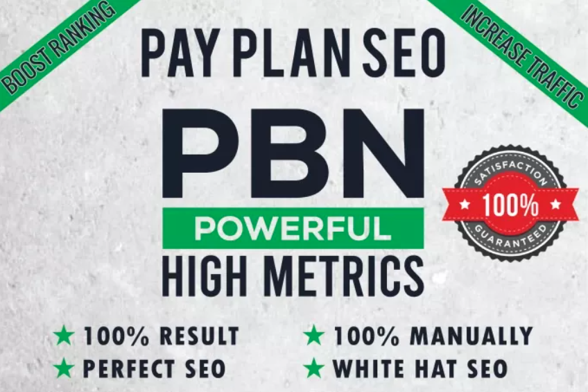 Build 100 High PA DA TF CF HomePage PBN SEO Backlinks...