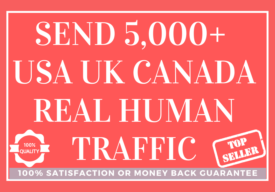 Send 5,000+ USA UK CANADA Real Human Traffic to Your ...