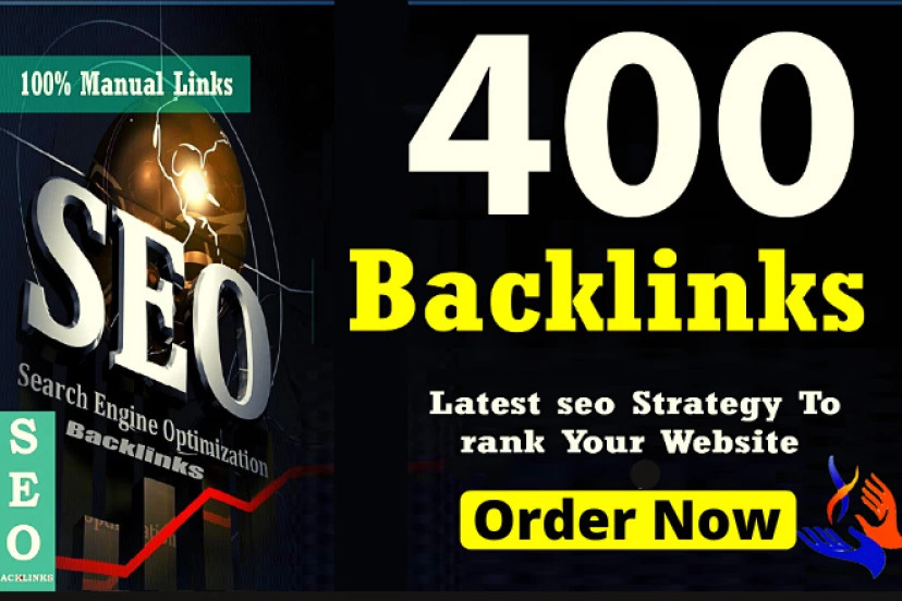 Build 400 SEO Dofollow Backlinks, Google Ranking Lin...