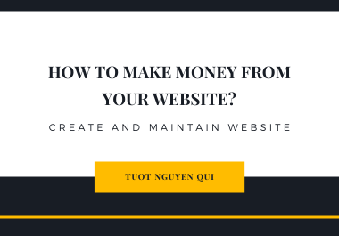 I Will Create a Great Website for You To Make Money O...