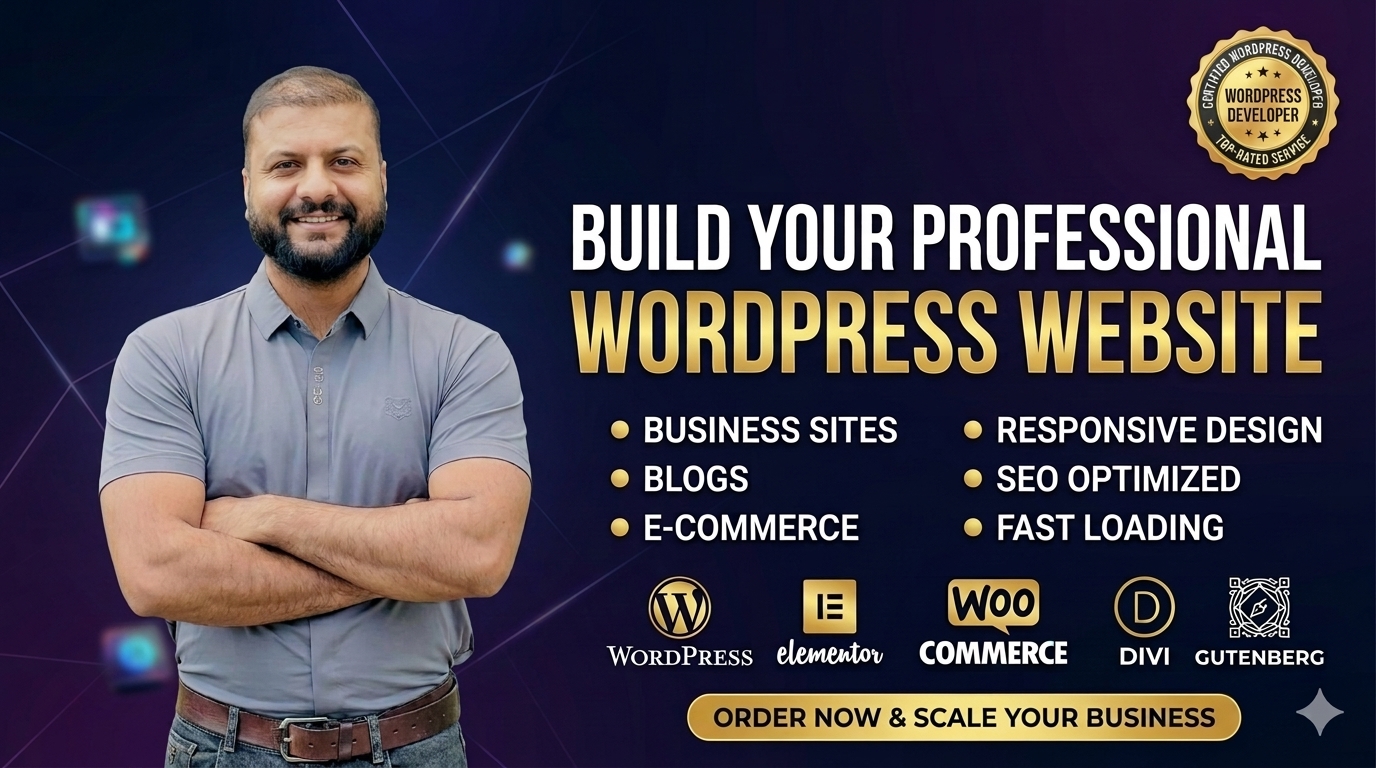 I will build a professional, responsive, and SEO fr...