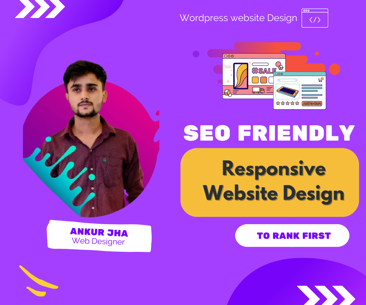 Create SEO Friendly Responsive WordPress Website to R...