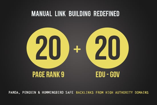 20 Pr9 Authority Backlinks + 20 Edu - Gov High Da Bac...