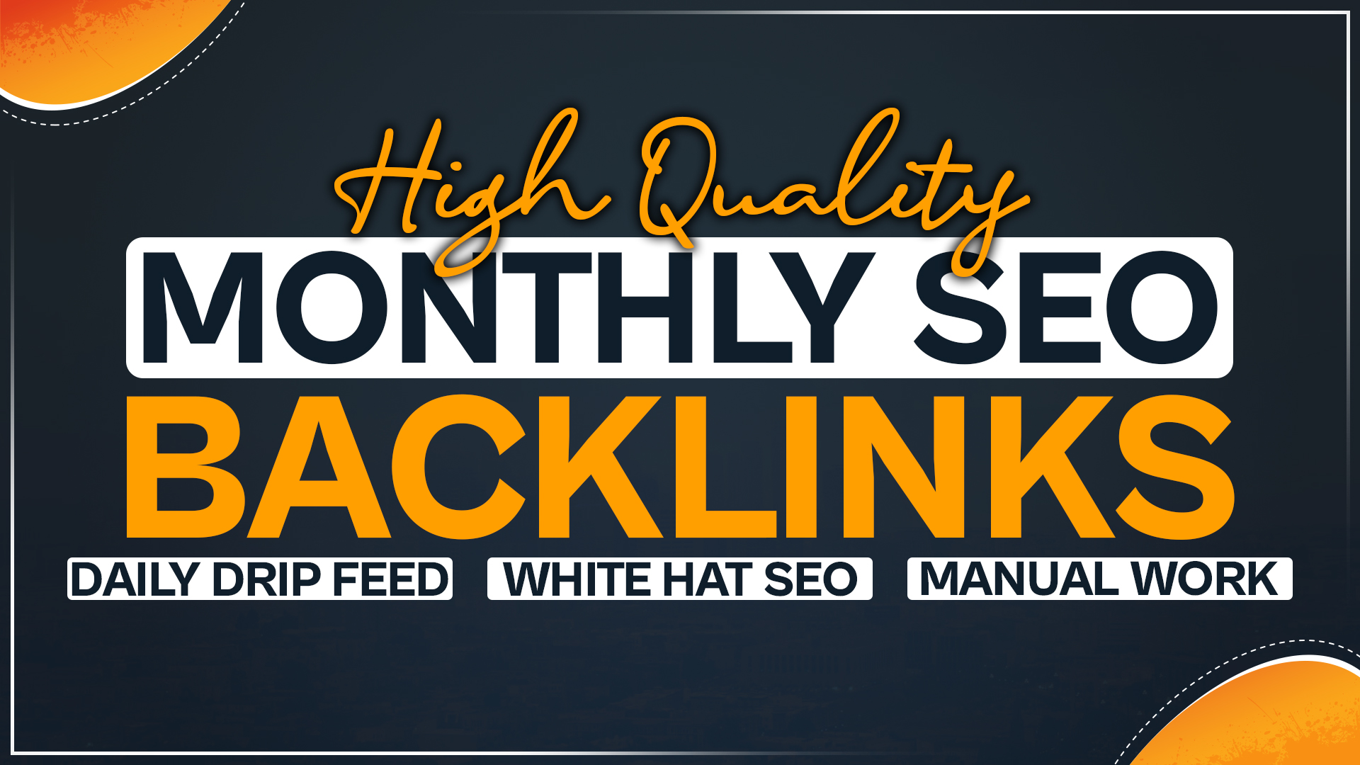 Drip Feed Your Website With White Hat SEO Backlinks S...