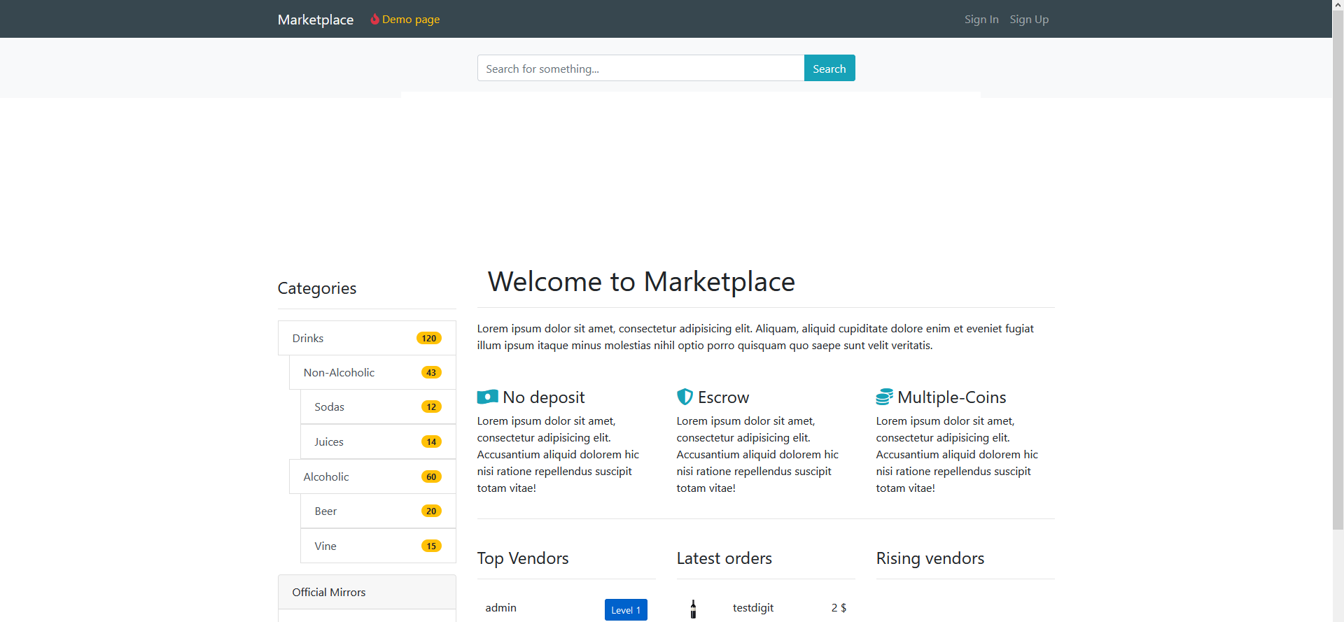 start your Tor Marketplace Script noww