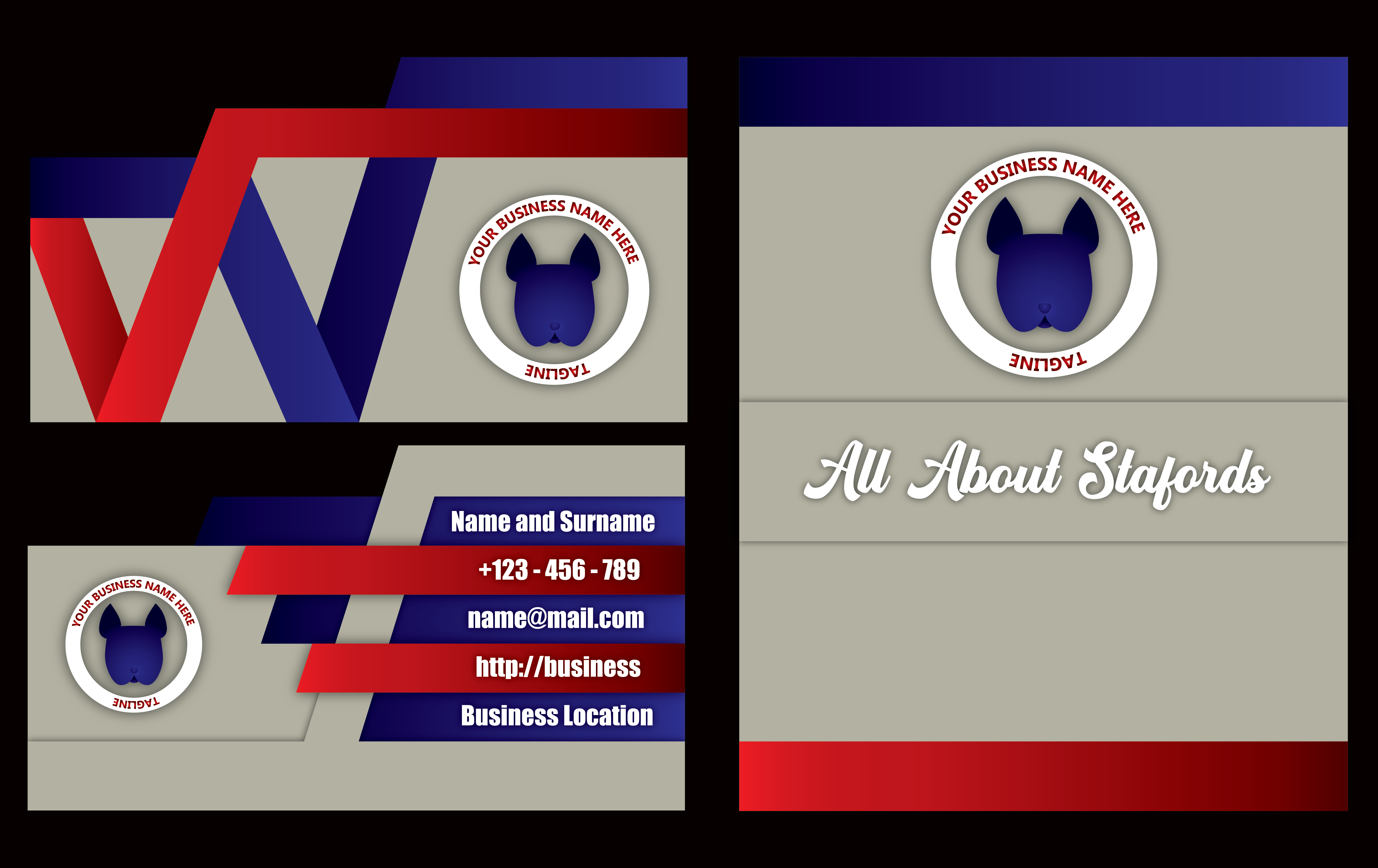 I will design business card + flyer design with unlim...