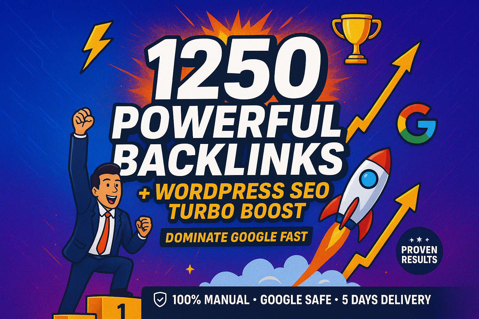 1250 PREMIUM BACKLINKS - WordPress SEO FREE - Turbo B...