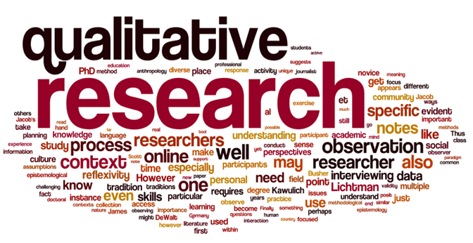 I will do qualitative analysis