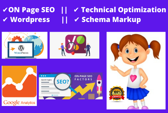 I will do Wordpress site ON Page SEO Optimization and...
