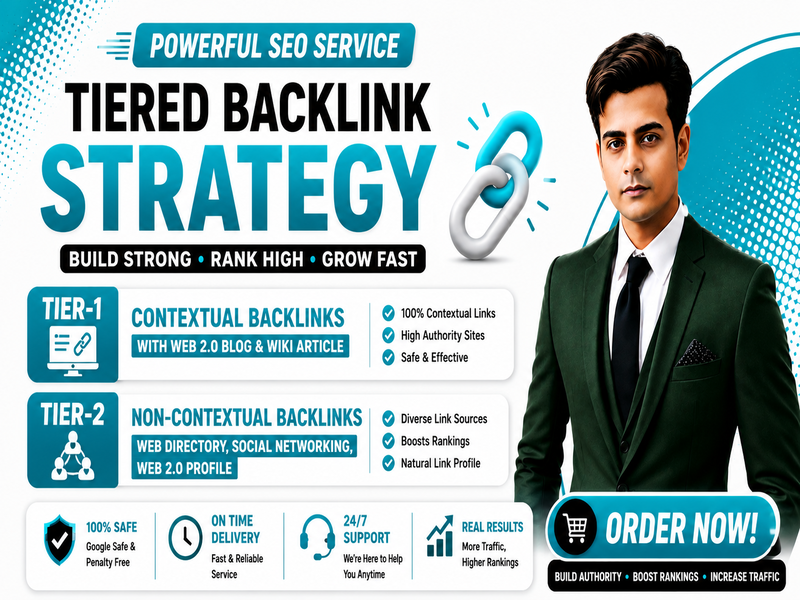 Build website's authority with a Tiered SEO backlink ...