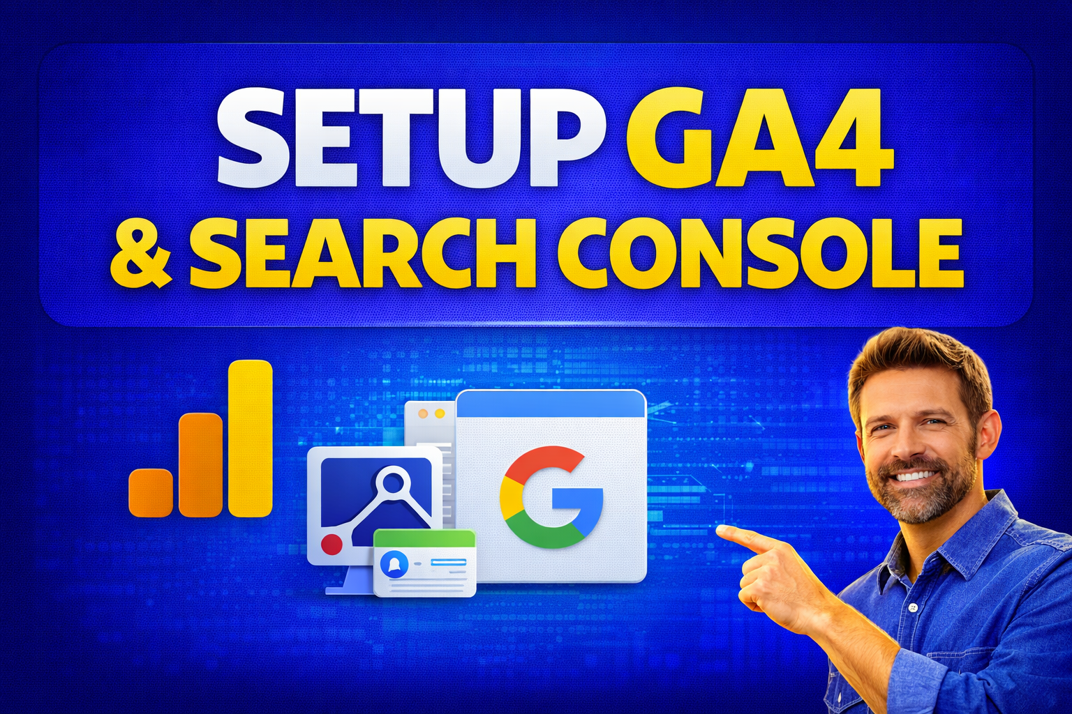 I will professionally setup GA4 and Google Search Con...