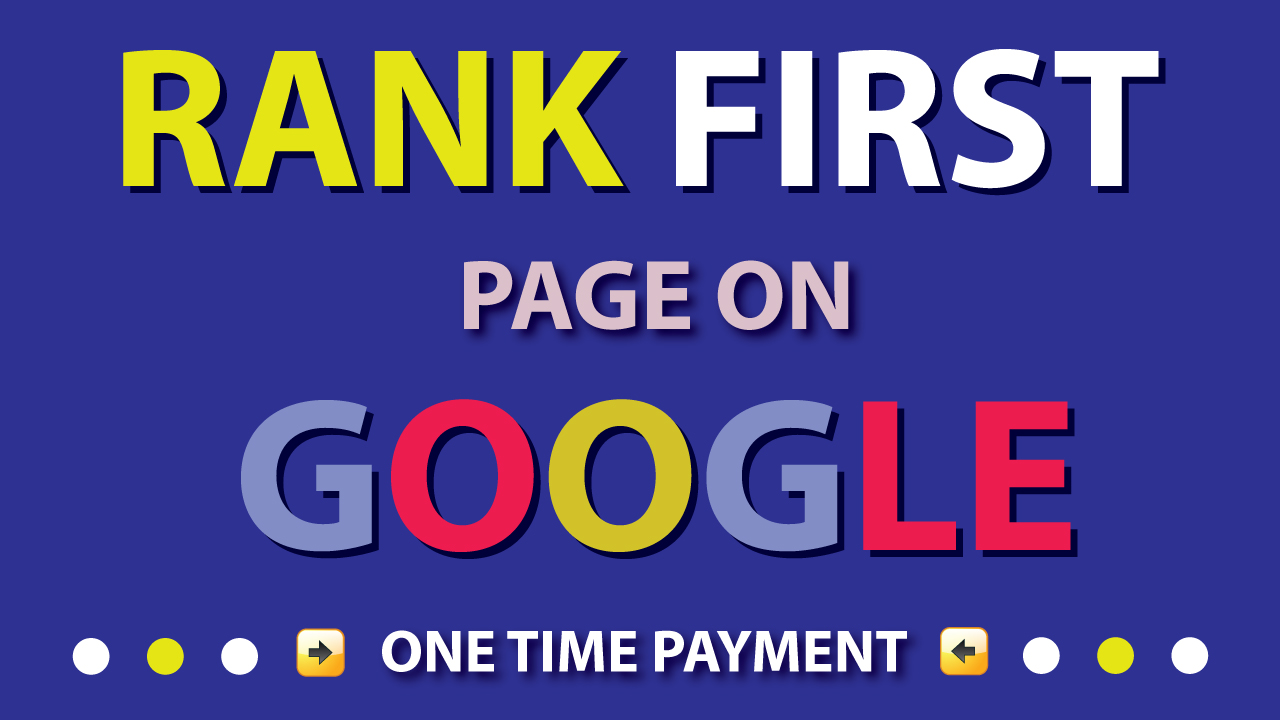 Rank Your Website on 1st Page of Google Guaranteed On...