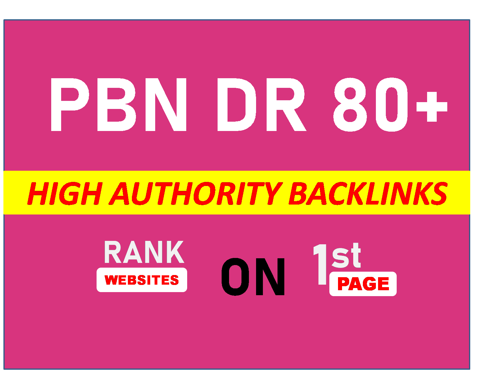 Build 10 DR 80+ permanent homepage dofollow PBN backl...