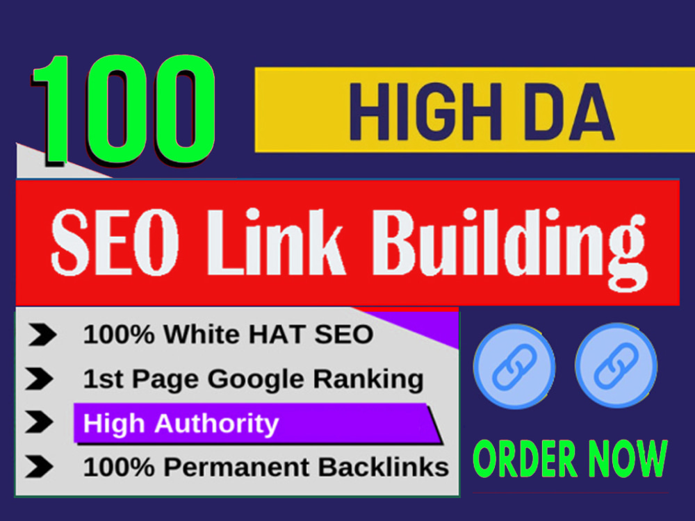 You will get Link Building Services for website with ...