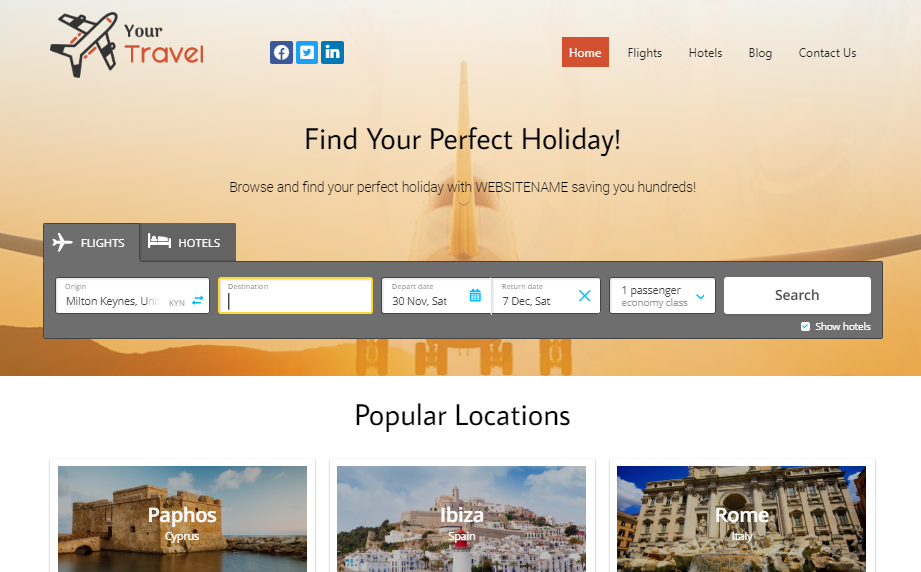 Start Your Own Travel Comparison Website - Installati...