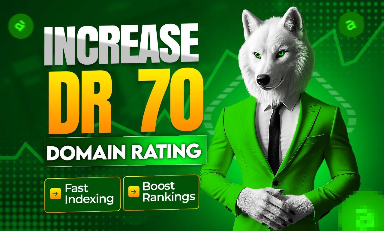 Increase Your Website DR 70 Using High DR Sites Backl...