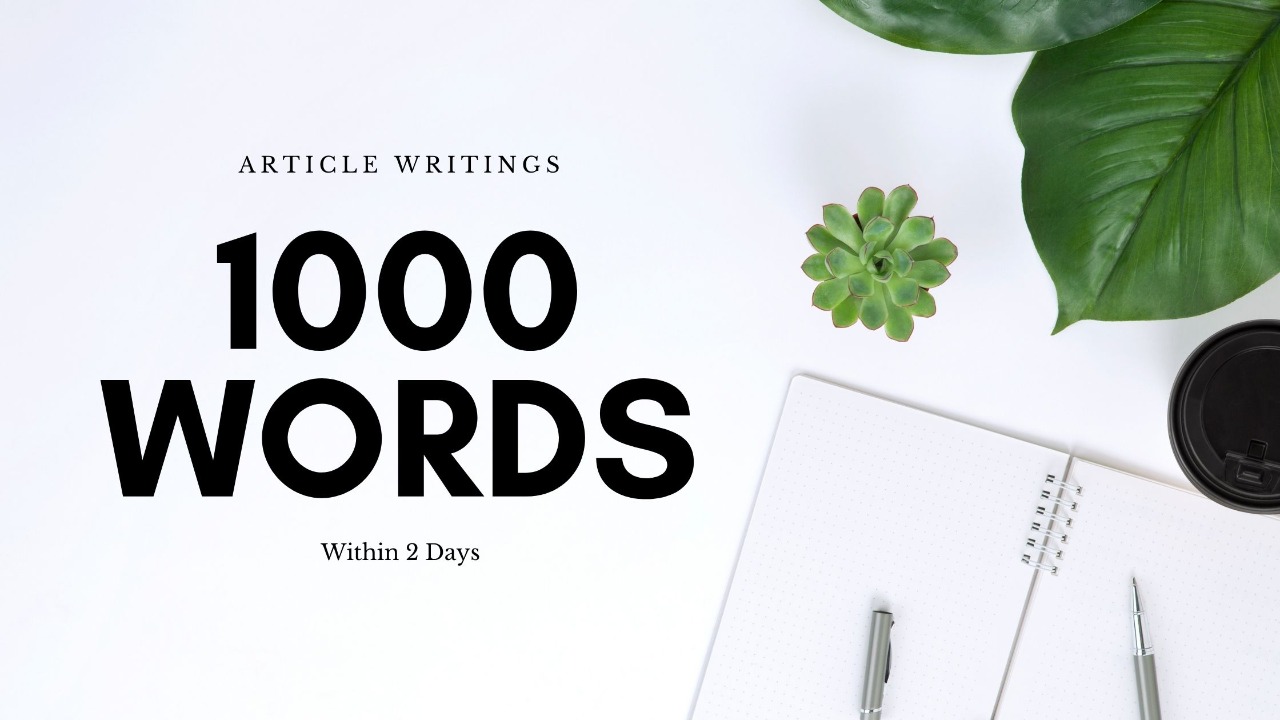 I will be Create Unique and SEO Friendly Articles