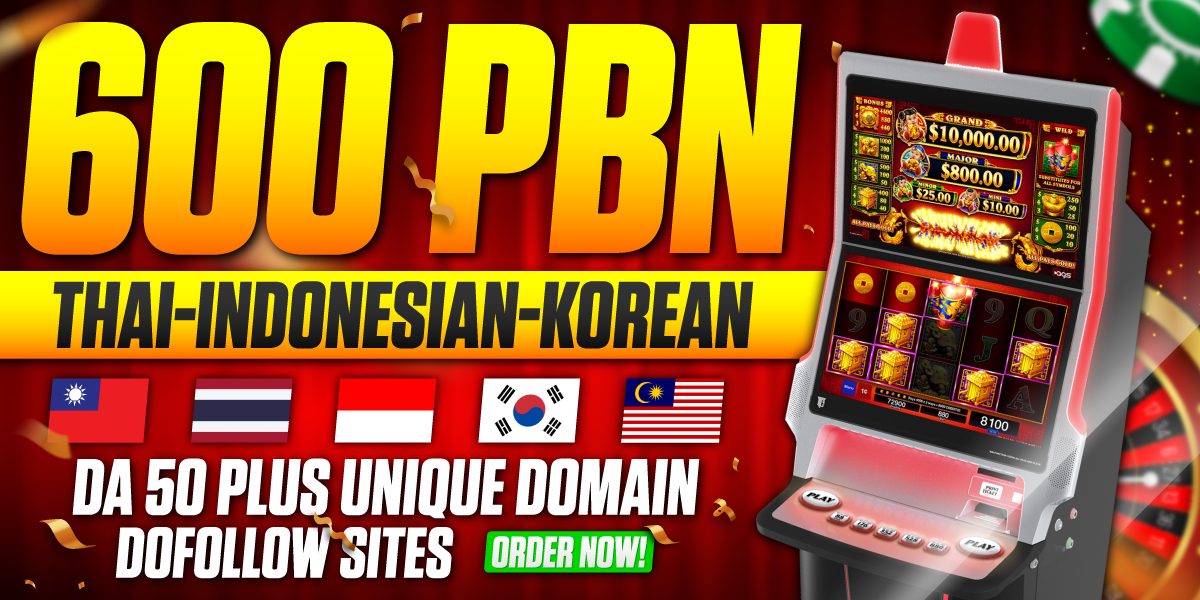 Thai-Indonesia-Korean 600 PBNs Backlinks DA 50 Plus U...