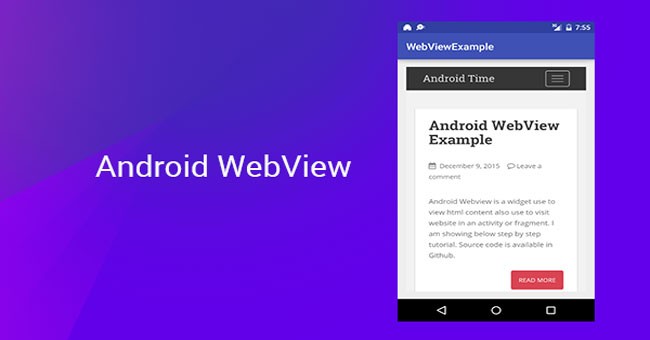 Programming an Android application for your website