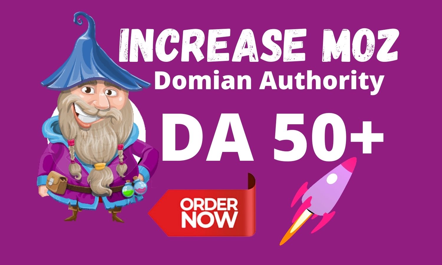I will increase DA 50 Moz Da Guaranteed in 28 Days Fr...