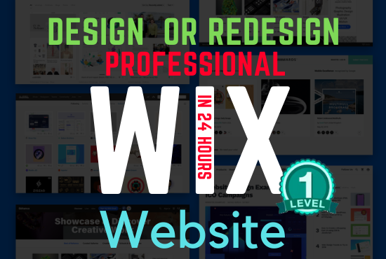 design professional wix website or redesign wix websi...