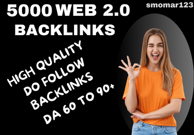 Get 5000 High Quality Web 2.0 Blog Backlinks with DA ...