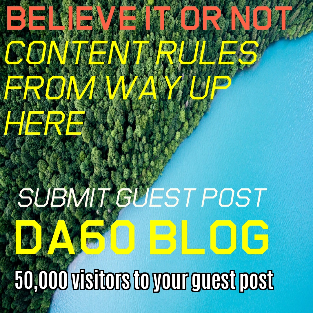 Guest Post on CLIXLR8 ONLINE Network Get DA60 Backlin...