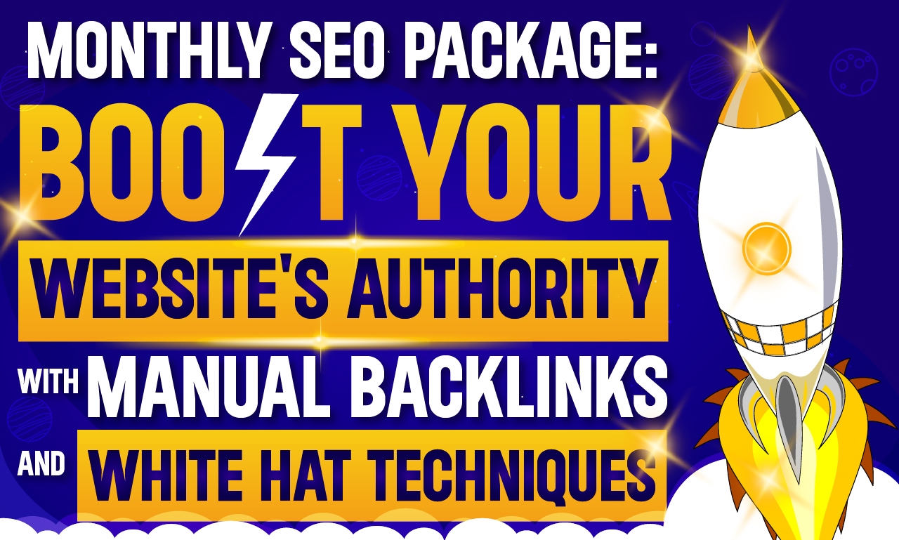 Monthly Backlinks SEO Package Boost Your Website's Au...