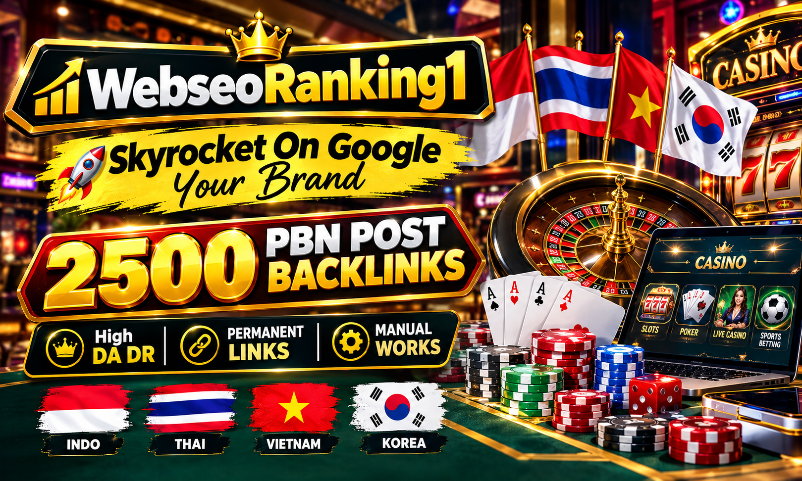 Skyrocket your brand on Google with 2500 high DA/DR P...