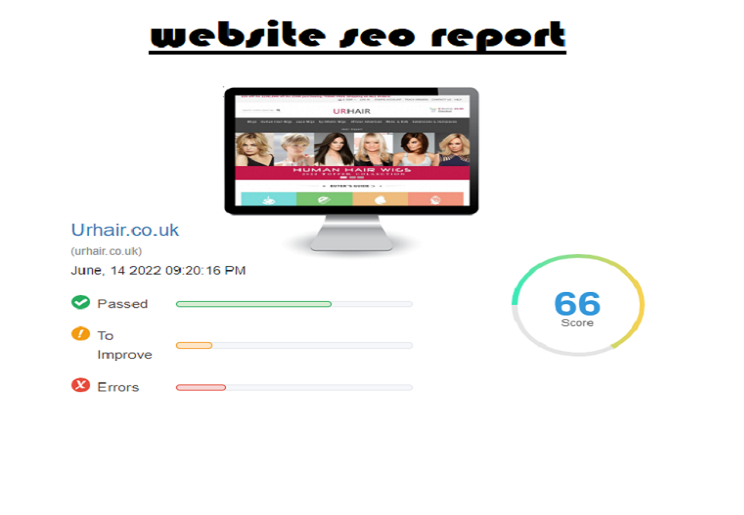 I will provide website SEO analysis report for 1-5 we...