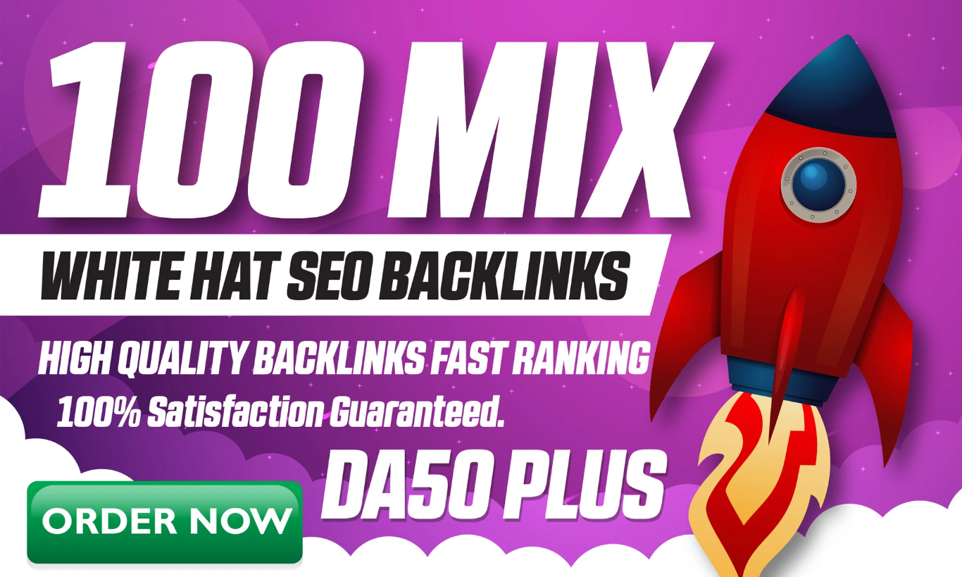 Increase Ranking With 100 Unique Domain High Authorit...