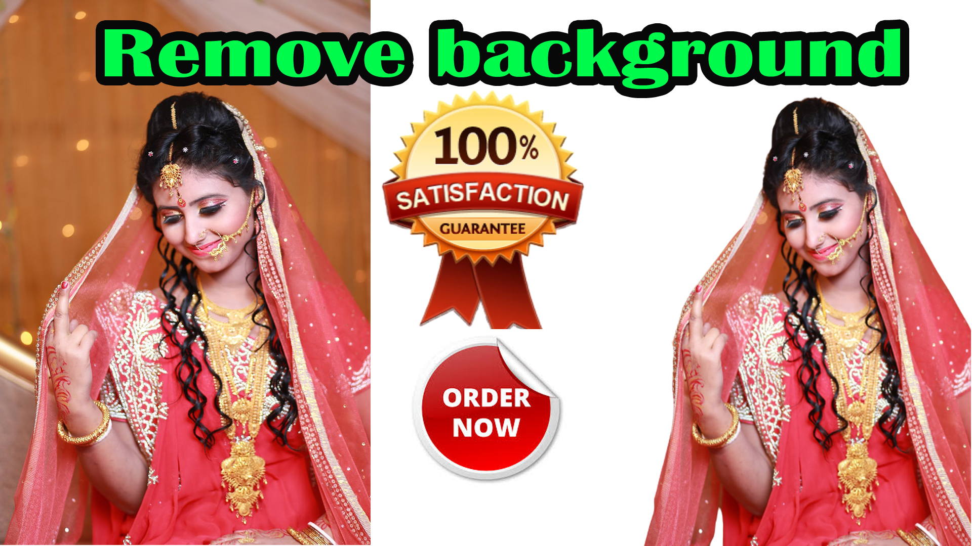 I will do professionally remove 1 to 100 image backgr...