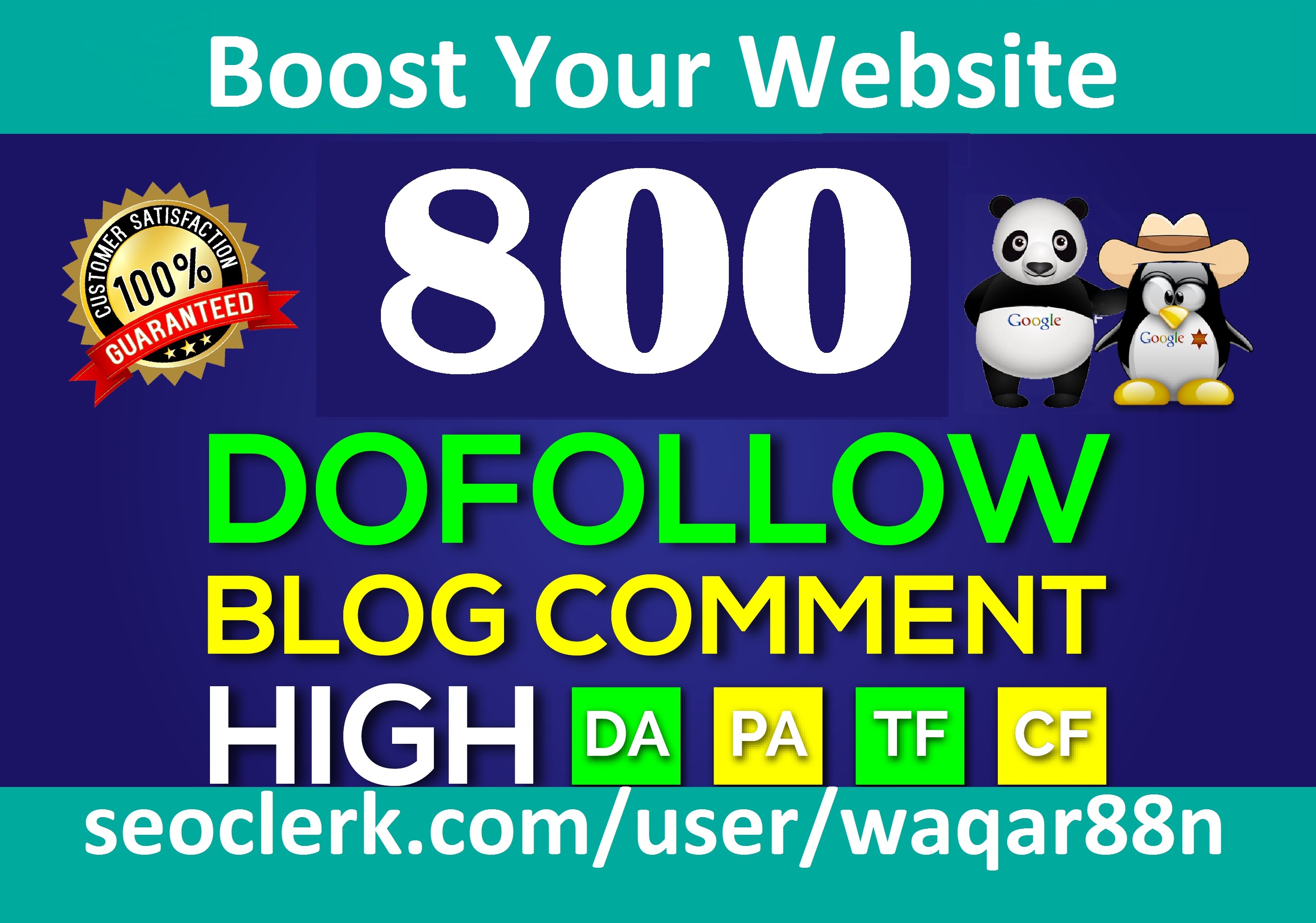 I will Create 800 High Quality Dofollow Blog Comments...