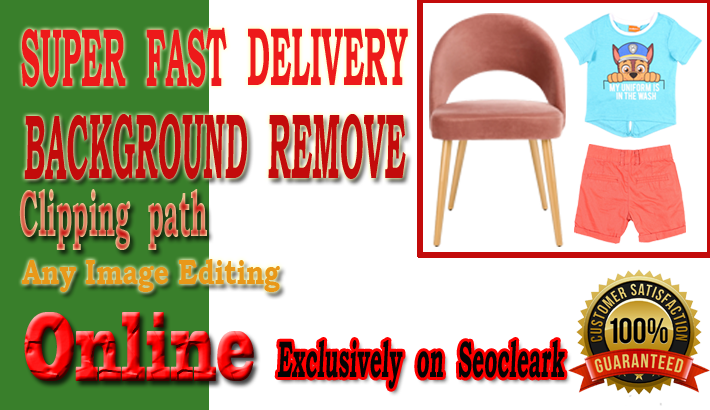 I will professionally remove background from image, ...