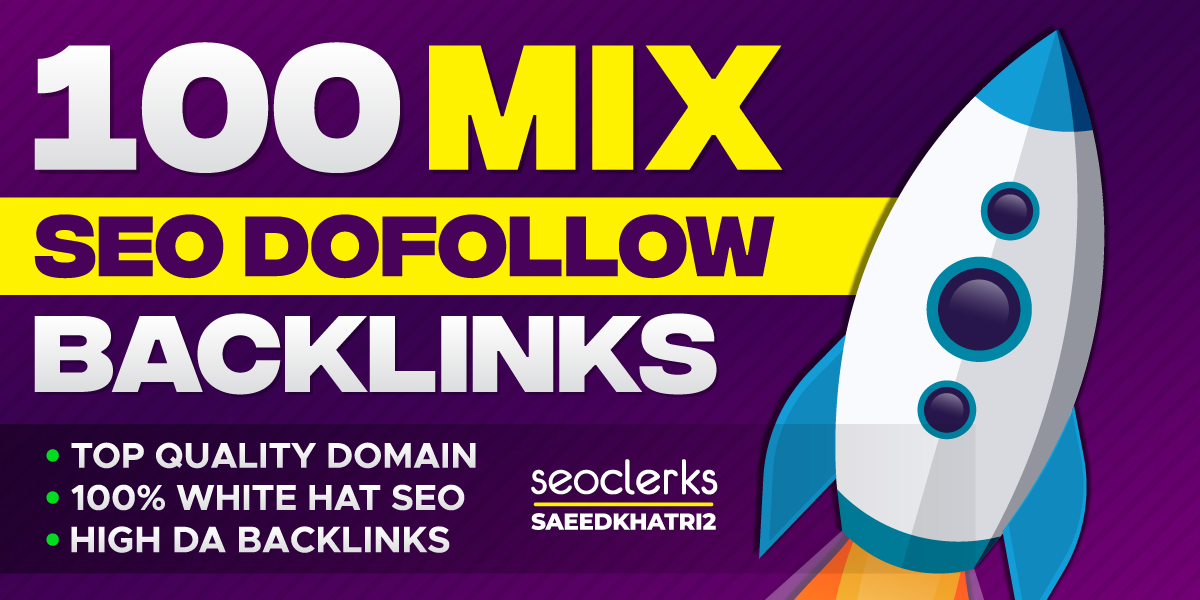 build 100 unique domain SEO backlinks on tf100 da100 ...