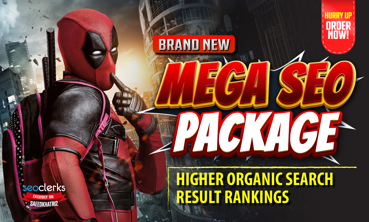 Professional Mega SEO Package with Indexed Dofollow B...