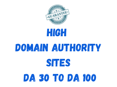 Permanent 10 Backlinks Domain Authority 30+ Do-Follow...