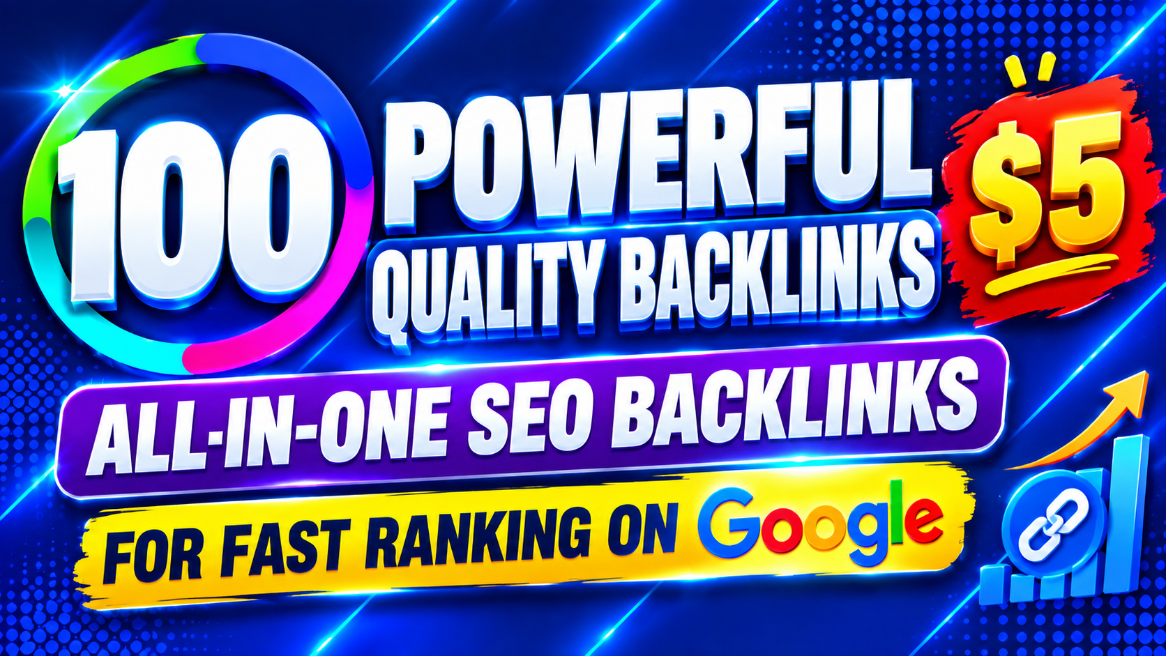 100 Powerful quality backlinks All-in-one SEO Backlin...