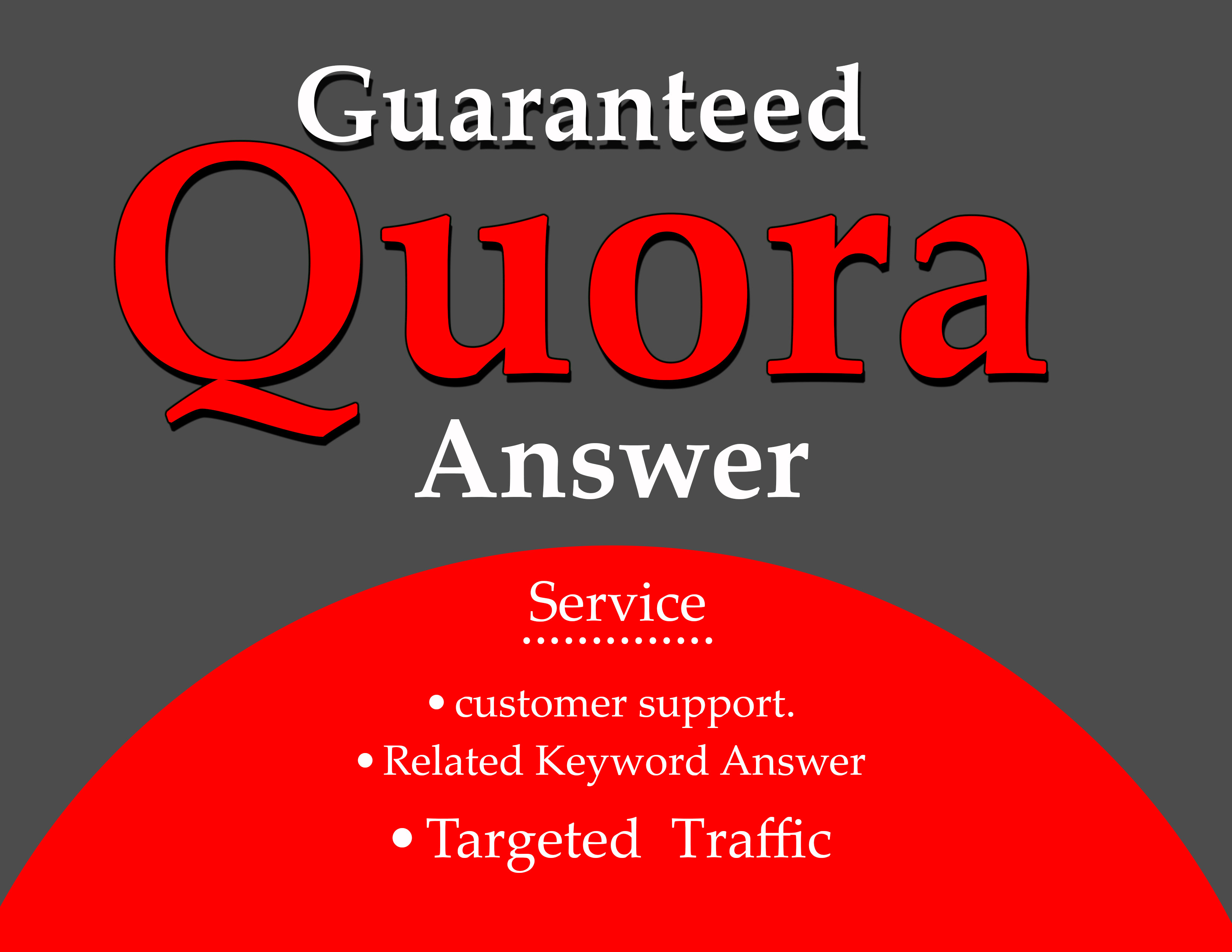 DO 10 HG Quora Answer with promote Your Website/Busin...