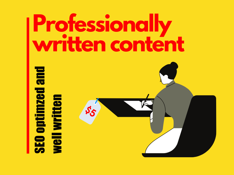 I'll write 500+ words of SEO friendly & well-rese...