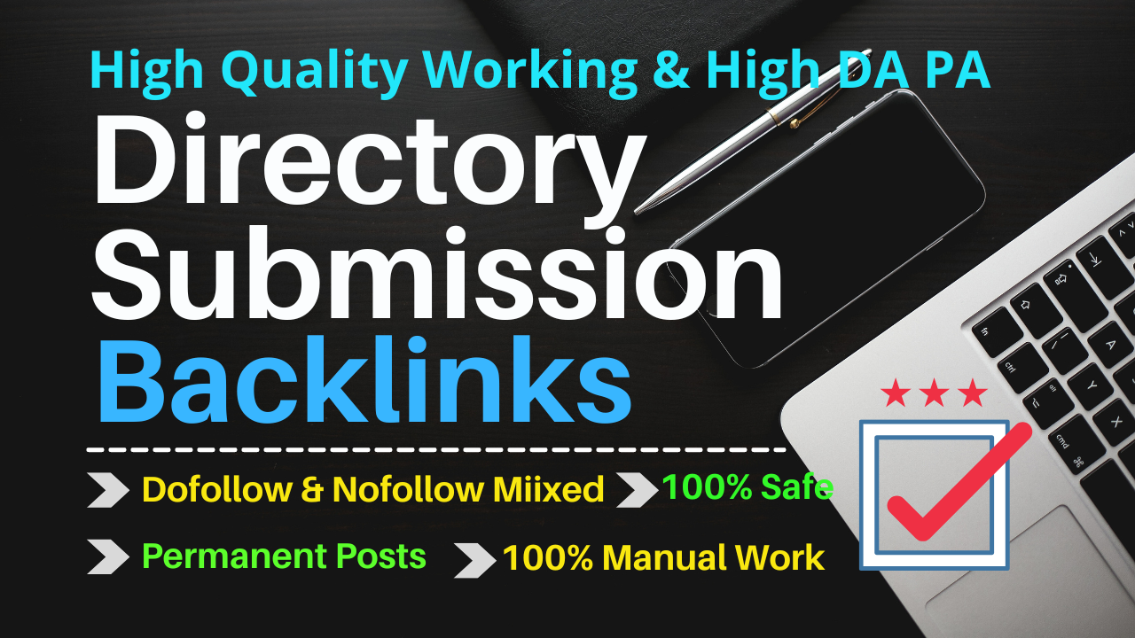 I will create 200+ approval directory submissions man...