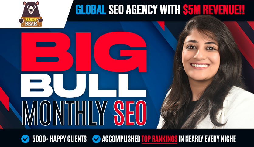 Big Bull Premium Complete Monthly SEO Service to Expl...