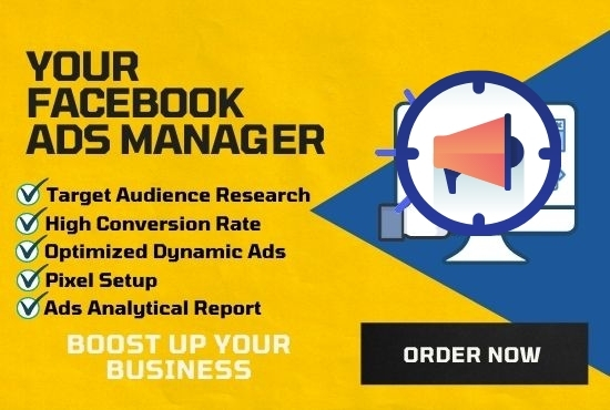 I will run Facebook ads campaign with targeted audien...