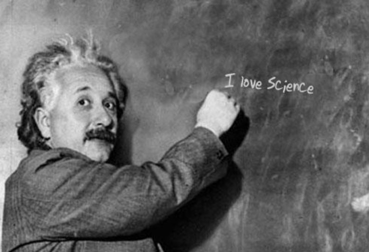 I will make einstein write your any 3 words on blackb...