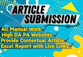 50 Dofollow Article Submission Including Indexing and...