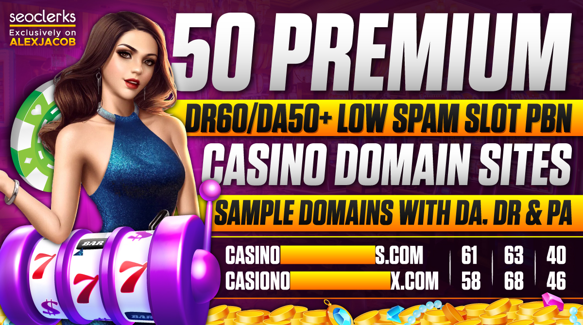 Rank your togel slot judi website with 50 PBN domains...