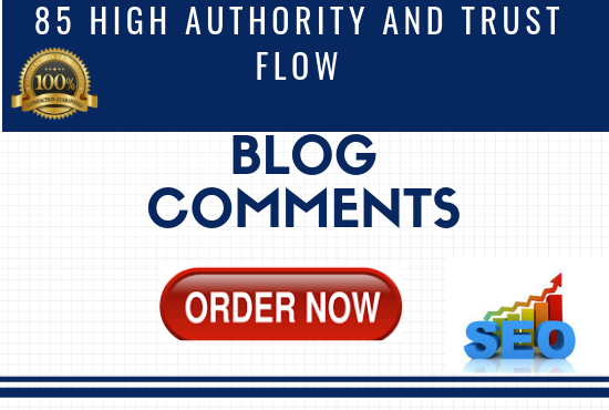 GET 85 NICHE RELEVANT BLOG COMMENTS WITH HIGH QUALITY...